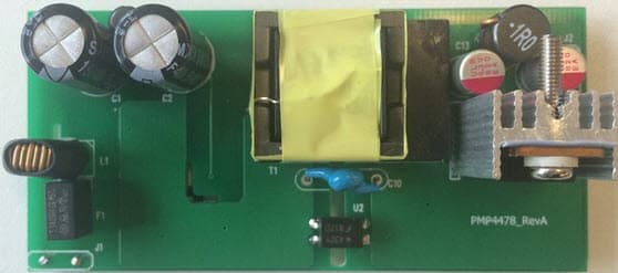 PMP4478, AC input, 5V/3A Quasi-resonant Flyback Converter with Optimized Light Load Efficiency Reference Design