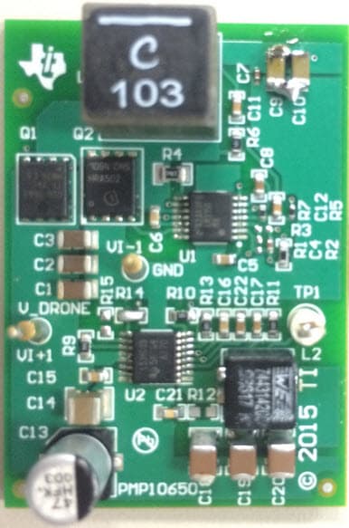 PMP10650.1, High Density Efficient Solution for Main Aux as well as Back up Aux Power in Drones