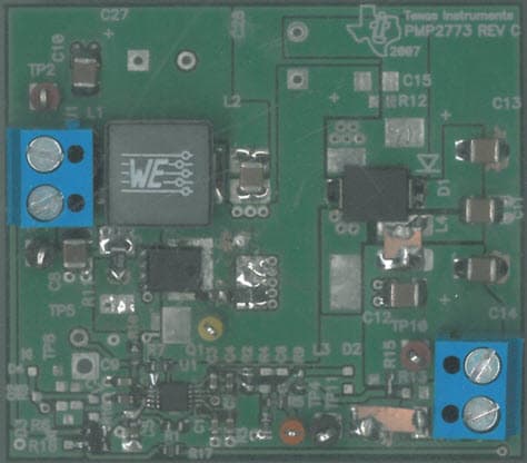 PMP10026, 6.5V/2A Boost Converter Reference Design