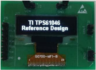 PMP9775, PMOLED Display Power Supply Reference Design with TPS61046