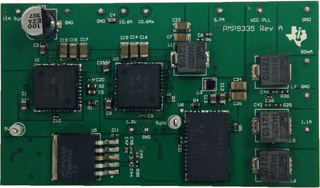 PMP9335.2, Multi-output Multi-buck 20W Power Supply for Xilinx Zynq FPGA Applications Reference Design