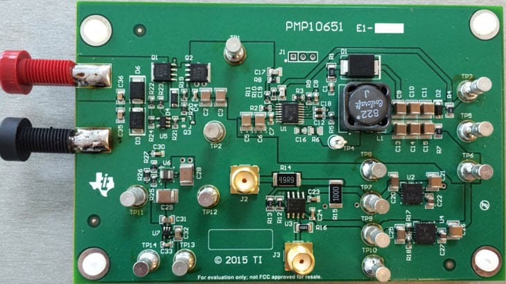 PMP10651.1, 2.2MHz Switching, Synchronous Split Supply Reference Design for 12V Battery with all Protections