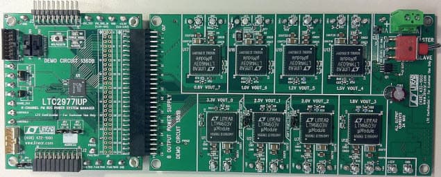 DC1540B, Demo Board Using for LTC2977 Eight module Power Supply Management