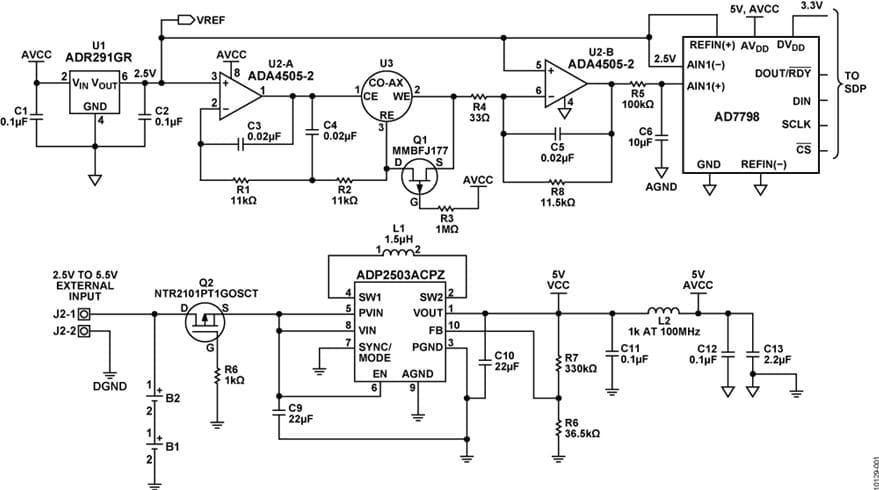 Single Supply, Micro-power Toxic Gas Detector Using an Electrochemical Sensor