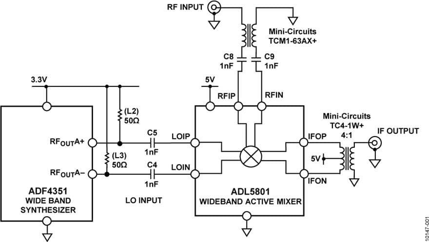 Broadband 6 GHz Active Mixer with a Glueless Local Oscillator Interface