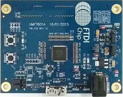 UMFT601A, FIFO to USB 3.0 Bridge Evaluation Board with 32-Bit FIFO bus, HSMC connector for interfacing the FT601Q USB Interface IC