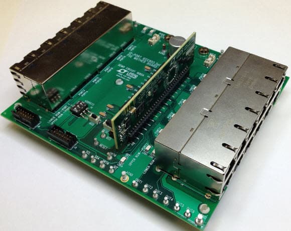 DC1840A, DC1682A and DC1680A Demonstration Kit for LTC4270/LTC4271 12-Port PSE with Digital Isolation