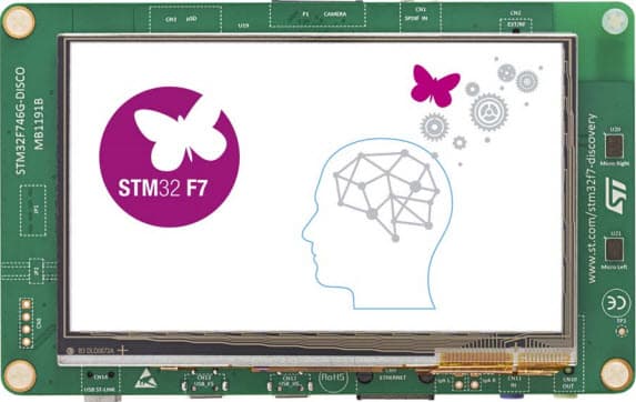 STM32F746G-DISCO, 32F746GDISCOVERY Discovery Kit with STM32F746NG MCU