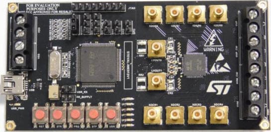 STEVAL-IME013V1, Evaluation Board based on the STHV800 Cost effective ultrasound pulser IC