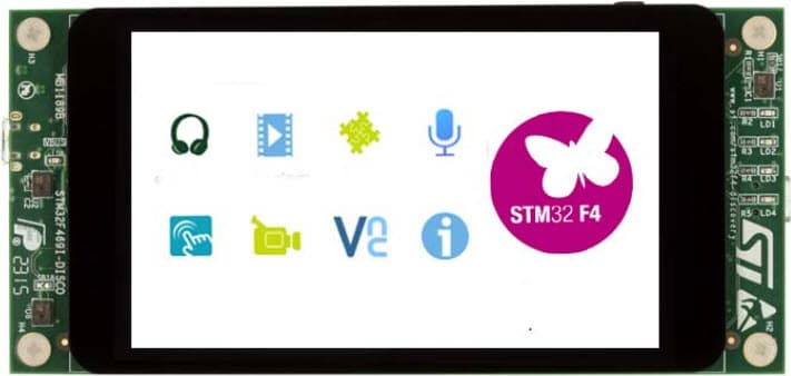 STM32F469I-DISCO, 32F469IDISCOVERY Discovery Kit with STM32F469NI MCU