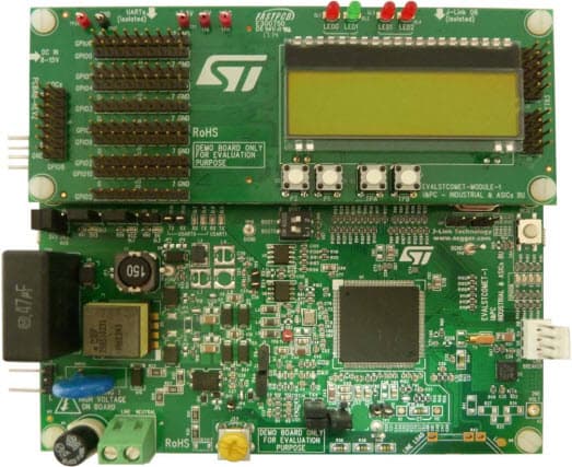 EVLKSTCOMET10-1, STCOMET Smart Meter System-on-Chip Development Kit based on the VIPER26H AC to DC Switching Converter