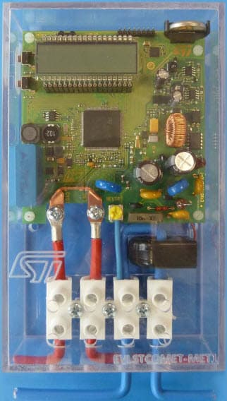 EVLSTCOMET-MET1, STCOMET Smart Meter Reference Design based on the STCOMET10 system-on-chip Application Processor