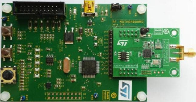 STEVAL-IDB005V1, Bluetooth low energy Evaluation Board based on the BlueNRG-MS network processor