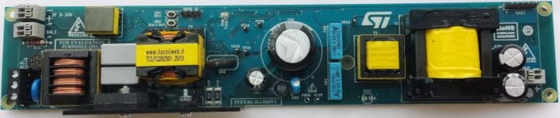 STEVAL-ILL066V1, 100W LED Street Lighting Evaluation Board using STLUX385A MCU