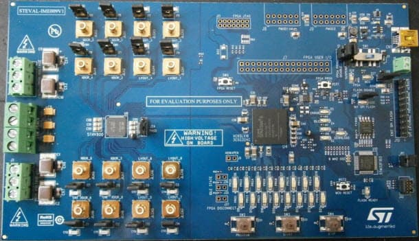 STEVAL-IME009V1, Evaluation Board based on the STHV800 Ultrasound Pulser IC