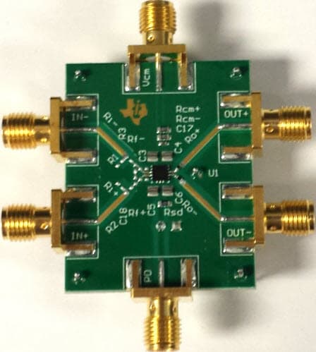 TIDA-00522, Low Gain Amplifier, Stabilizing Differential Amplifiers as Attenuators Reference Design