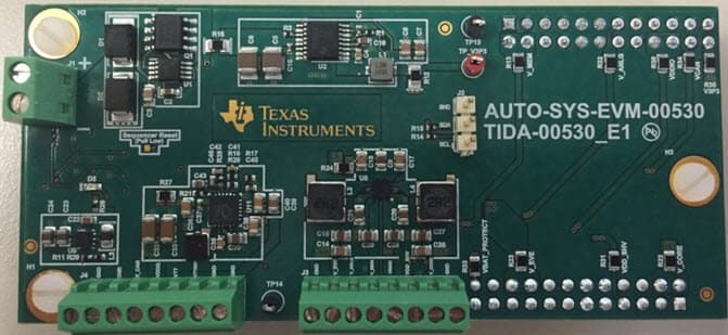 TIDA-00530, Automotive Power Reference Design for Low Power TDA3x Based Systems