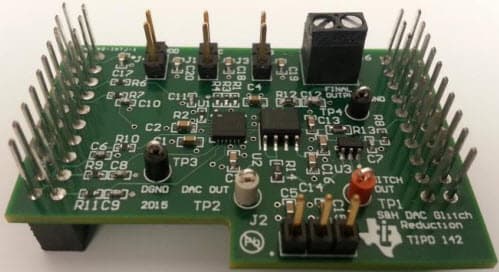 TIPD142, DAC Sample and Hold Glitch Reduction Reference Design