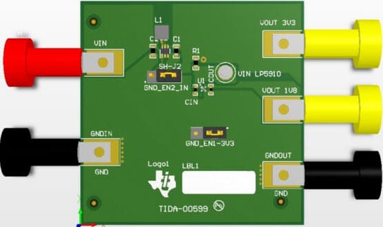 TIDA-00599, LP5910 and TPS61221 as Power Reference Design for devices Interacting with Ultra-Low Voltage MSP430