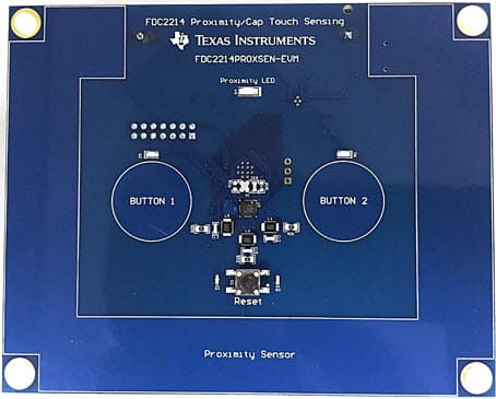 TIDA-00466, Noise-immune Capacitive Proximity Sensor System Reference Design