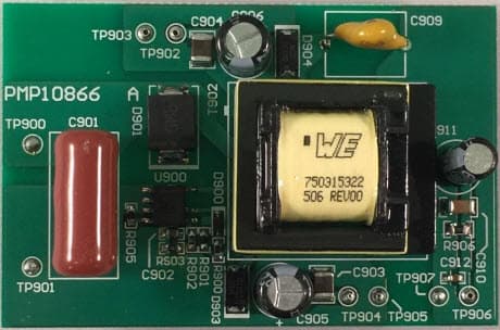 PMP10866.3, 7W Three Output Isolated Fly-back Reference Design