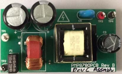 PMP8780, Primary-Side Regulated Flyback with 85 to 265 VAC Input with 12V@1A Reference Design