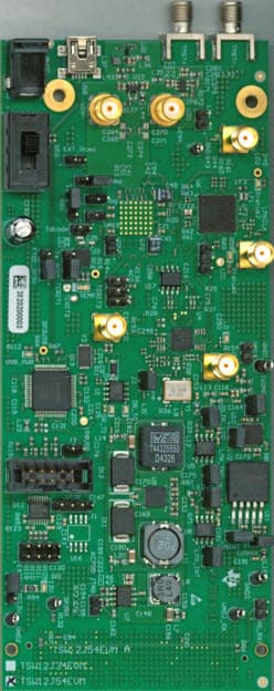 TIDA-00431, RF Sampling 4-GSPS ADC Reference Design with 8-GHz DC-Coupled Differential Amplifier