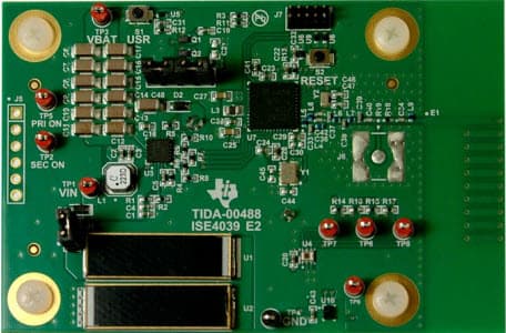 TIDA-00488, Energy Harvesting Ambient Light and Environment Sensor Node for Sub-1GHz Networks Reference Design