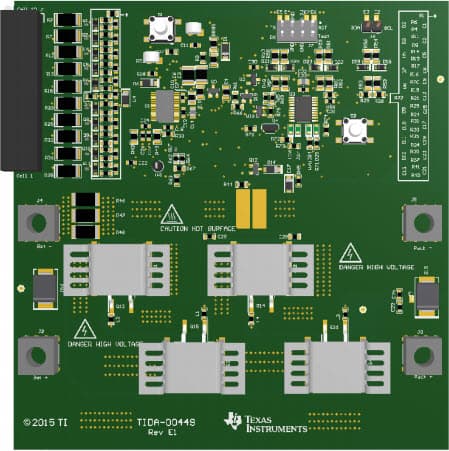 TIDA-00449, 10s Battery Pack Monitoring, Balancing and Protection Reference Design