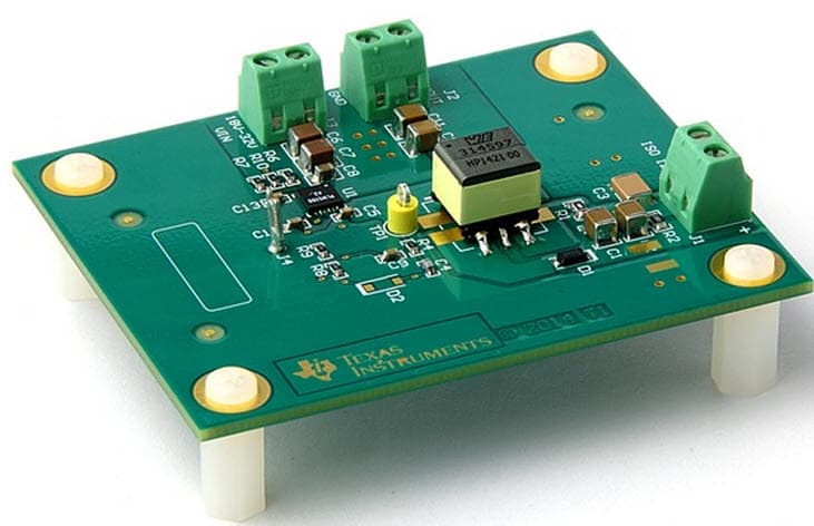 LM5160DNTFBKEVM, Evaluation Board using the LM5160 Fly-Buck Isolated Bias Supply for 160-kHz Alternate Configuration