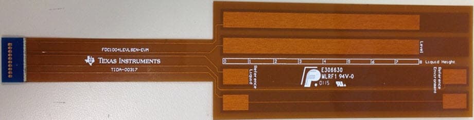 TIDA-00317, Capacitive-Based Liquid Level Sensing Sensor Reference Design