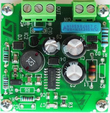 STEVAL-ISA119V1, 1.5-W double output Buck Demonstration Board based on the VIPER16LD