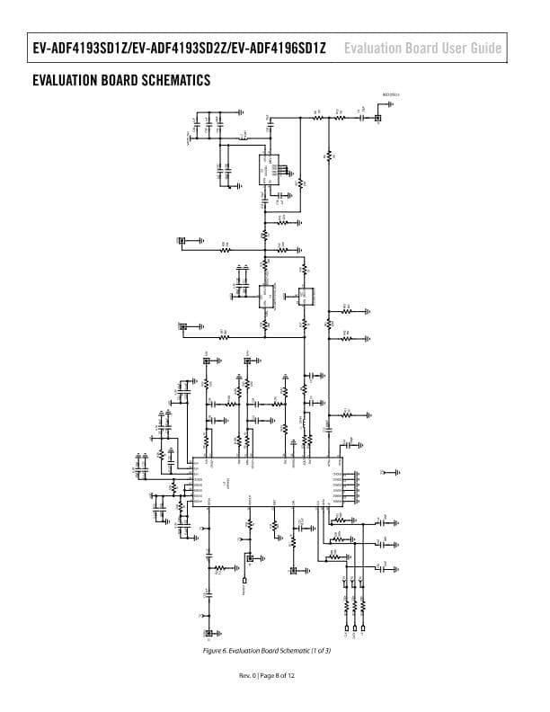 EV-ADF4193SD2Z, Evaluating the ADF4193 and ADF4196 Frequency Synthesizer for Phase-Locked Loops