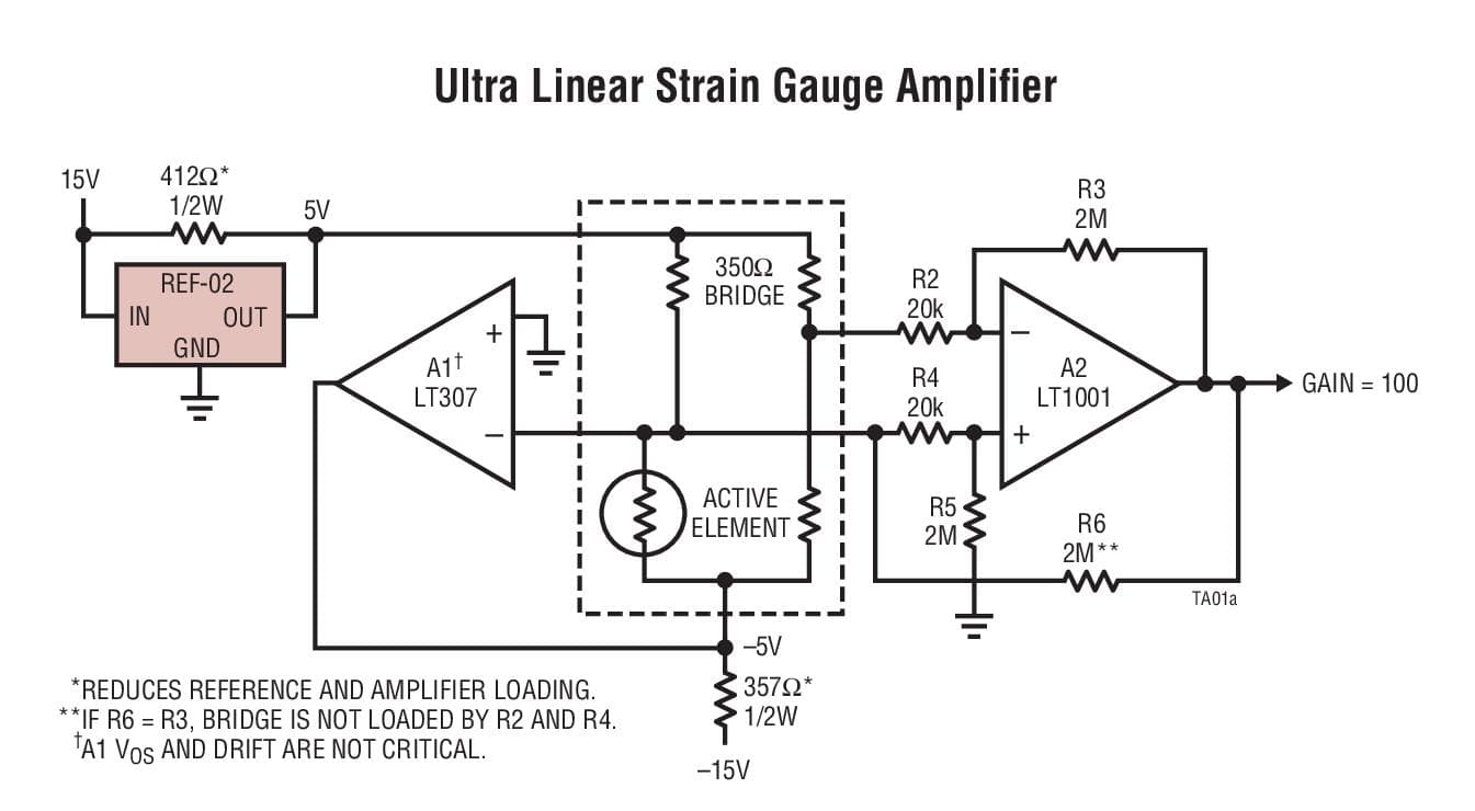 Typical Application for REF02 - Precision Voltage References