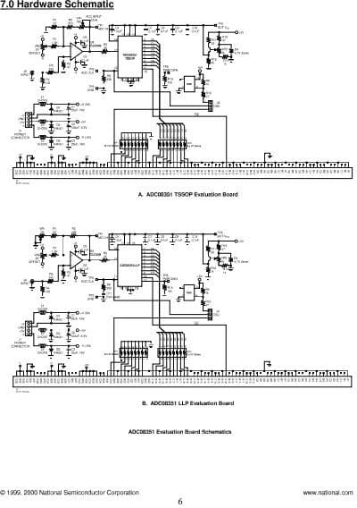 ADC08351EVALLP/NOPB, Evaluation Kit for ADC08351, 8-Bit, 42MSPS, 36mW Analog-to-Digital Converter