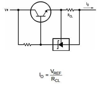 Typical Application for LMV431 Current Limiter or Current Source, Low-Voltage (1.24V) Adjustable Precision Shunt Regulator