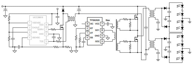 Typical Application Circuit for 4-Bit Dual-Supply Bus Transceiver with Configurable Voltage Translation and 3-State Outputs