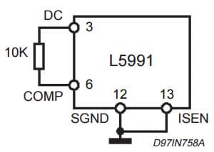 Typical Application for L5991 Primary Controller With Standby, Voltage Mode Operation