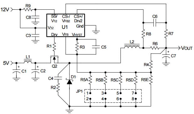 Typical Application for IRU3034 Pentium Core Supply Application (IRU3034 and IRU3033 Dual Layout) Low Cost 4-Bit VID