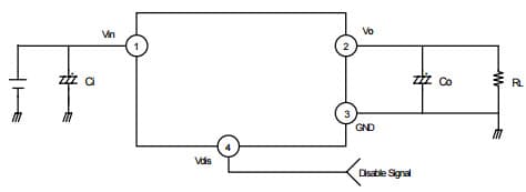 Typical Application for KA378R12 Low Dropout Voltage Regulator