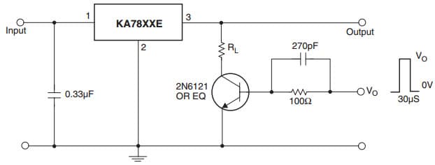 Typical Application for KA7818AE, 3-Terminal 1A Positive Voltage Regulator for Load Regulation