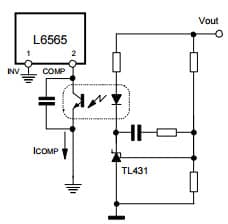 Typical Application for L6565 Secondary Feedback Loop Configurations