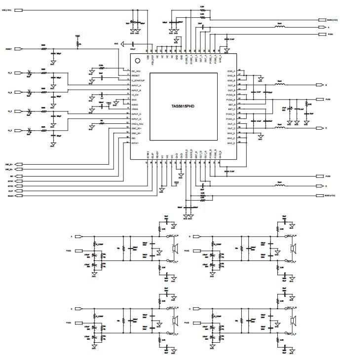 Typical Application for Typical Se Application, 160 W Stereo/300W Mono Pure path Hd Analog-Input Power Stage