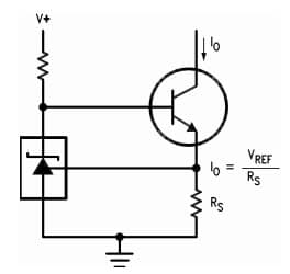 Typical Application for LM431 Constant Current Sink, Adjustable Precision Zener Shunt Regulator