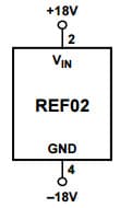 Typical Application for RREF02 +5V Precision Voltage Reference for Burn-In Circuit