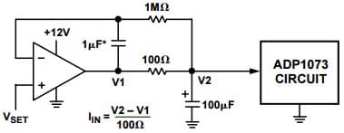 Typical Application for ADP1073 Micro-power DC-DC Converter