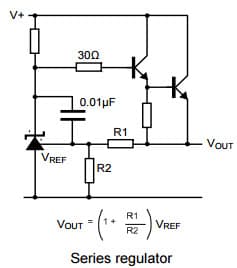 Typical Application for ZTL432 Series Regulator