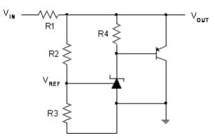 Typical Application for AS431I High Current Shunt Regulator