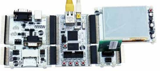 LPC4357-DB1, Double Speed 2 Evaluation Board with LPC4357-FET256 dual-core ARM Cortex M4/M0 MCUs