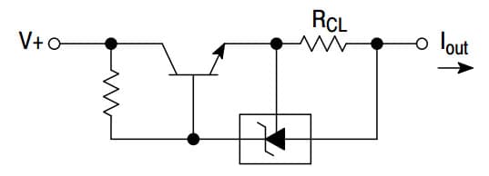 Typical Application for NCV431A Programmable Precision References for Constant Current Source